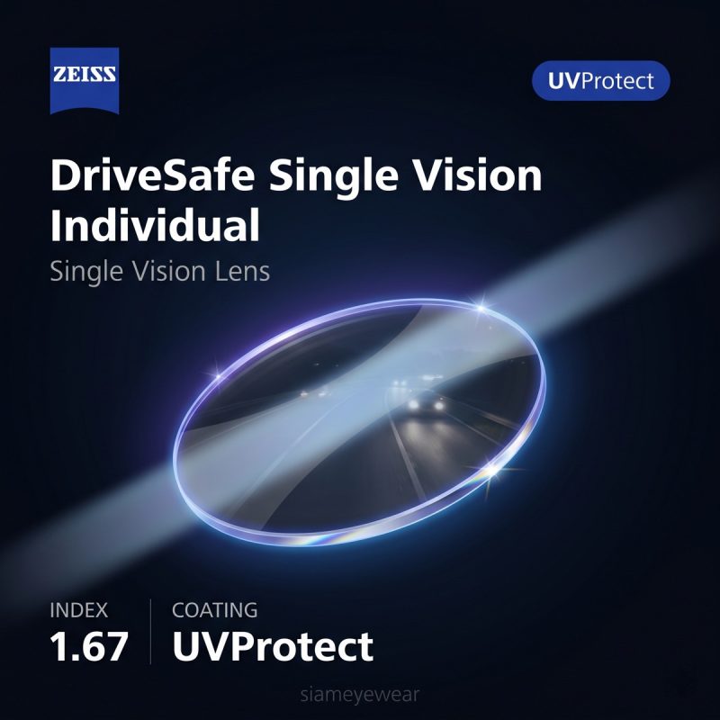 ZEISS DriveSafe Single Vision Individual 1.67 UVProtect