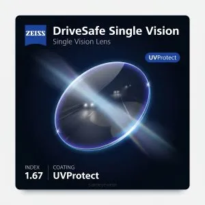 ZEISS DriveSafe Single Vision 1.67 UVProtect