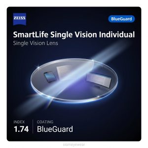 ZEISS SmartLife Single Vision Individual 1.74 BlueGuard