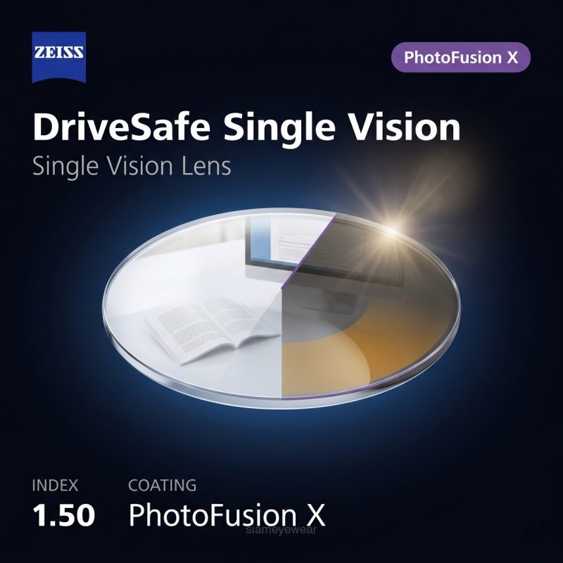 ZEISS DriveSafe Single Vision 1.50 PhotoFusion X
