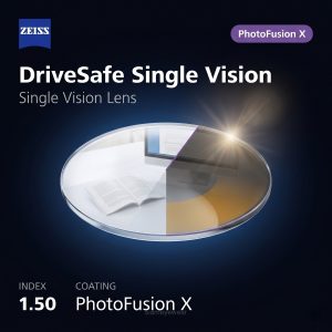 ZEISS DriveSafe Single Vision 1.50 PhotoFusion X