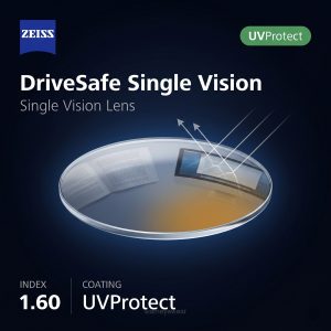 ZEISS DriveSafe Single Vision 1.60 UVProtect