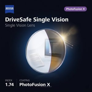 ZEISS DriveSafe Single Vision 1.74 PhotoFusion X