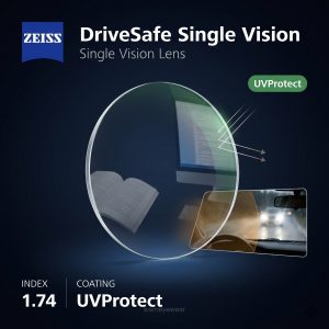 ZEISS DriveSafe Single Vision 1.74 UVProtect