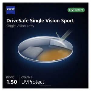 ZEISS DriveSafe Single Vision Sport 1.50 UVProtect