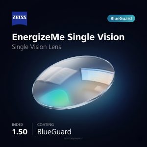 ZEISS EnergizeMe Single Vision 1.50 BlueGuard