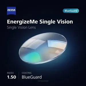 ZEISS EnergizeMe Single Vision 1.50 BlueGuard