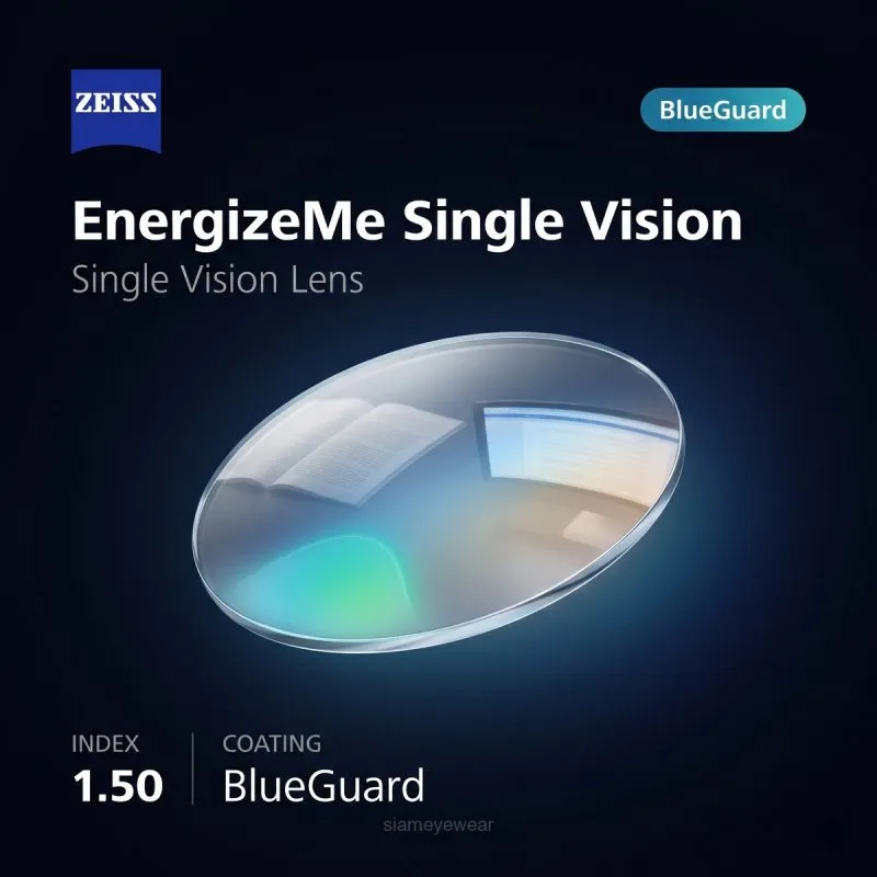 ZEISS EnergizeMe Single Vision 1.50 BlueGuard