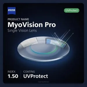 ZEISS MyoVision Pro 1.50 UVProtect