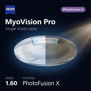 ZEISS MyoVision Pro 1.60 PhotoFusion X