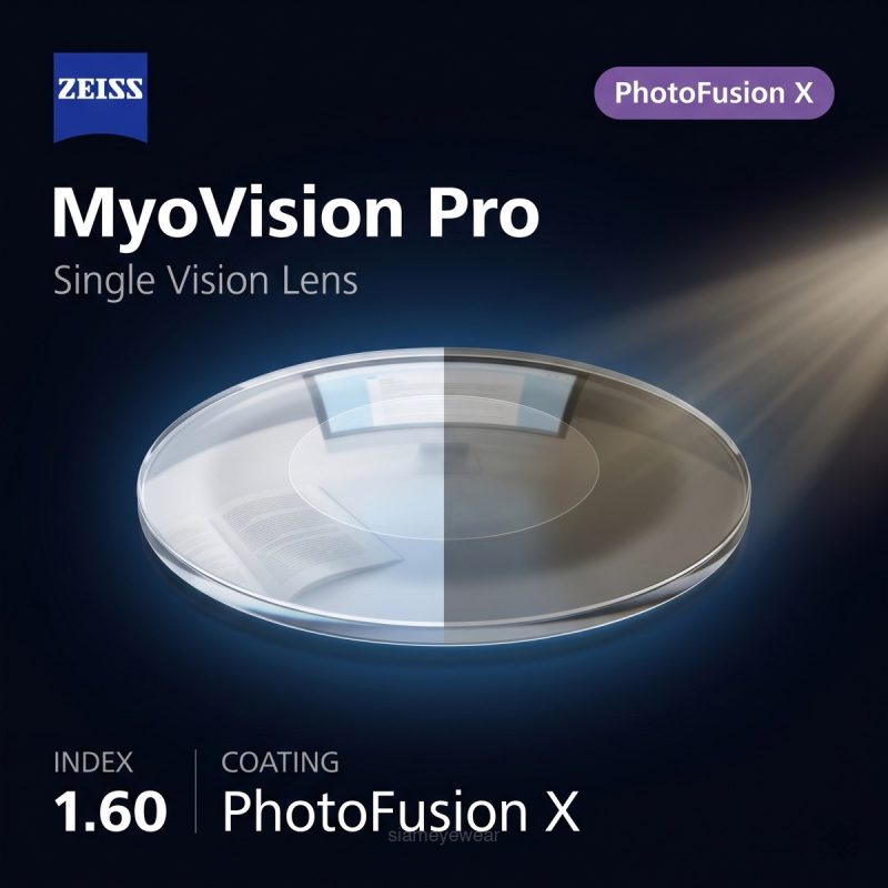 ZEISS MyoVision Pro 1.60 PhotoFusion X