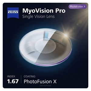 ZEISS MyoVision Pro 1.67 PhotoFusion X