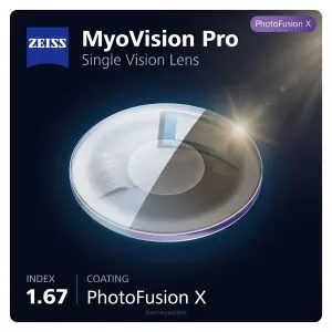 ZEISS MyoVision Pro 1.67 PhotoFusion X