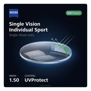 ZEISS Single Vision Individual Sport 1.50 UVProtect