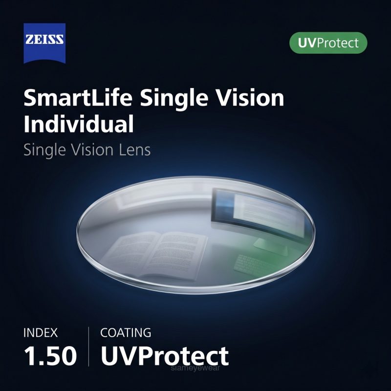 ZEISS SmartLife Single Vision Individual 1.50 UVProtect