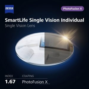 ZEISS SmartLife Single Vision Individual 1.67 PhotoFusion X