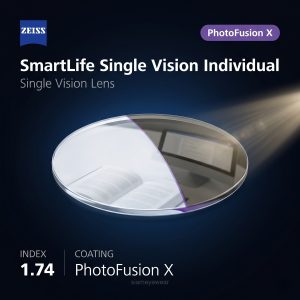 ZEISS SmartLife Single Vision Individual 1.74 PhotoFusion X