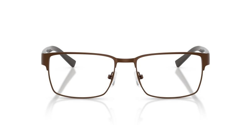แว่นสายตา Armani Exchange AX1019-6083 สีน้ำตาลด้าน มุมด้านหน้า