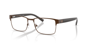แว่นสายตา Armani Exchange AX1019-6083 สีน้ำตาลด้าน มุมเฉียงสามส่วนสี่