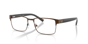 แว่นสายตา Armani Exchange AX1019-6083 สีน้ำตาลด้าน มุมเฉียงสามส่วนสี่