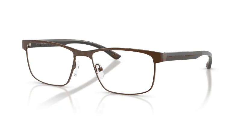 กรอบแว่นสายตา Armani Exchange AX1070-6083 Matte Brown แว่นสายตา Armani Exchange AX1070-6083 สีน้ำตาลด้าน ทรงสี่เหลี่ยมผืนผ้าขอบเต็ม