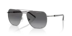 แว่นกันแดด Armani Exchange AX2057S-6003T3 Shiny Gunmetal Polarized Grey Gradient แว่นกันแดด Armani Exchange AX2057S-6003T3 เลนส์โพลาไรซ์ไล่ระดับสีเทา ฟิตกว้าง