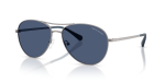 แว่นกันแดด Armani Exchange AX2061S-600380 Matte Gunmetal Dark Blue แว่นกันแดด Armani Exchange AX2061S-600380 สีกันเมทัลด้าน เลนส์น้ำเงินเข้ม