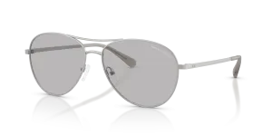 แว่นกันแดด Armani Exchange AX2061S-602087 สีเงินด้าน เลนส์เทาอ่อน