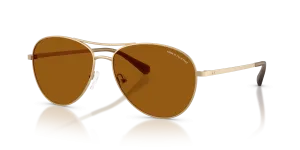 แว่นกันแดด Armani Exchange AX2061S-612163 สี Pale Gold เลนส์ทองแดงเข้ม