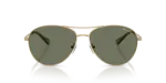 แว่นกันแดด Armani Exchange AX2061S-61219A Matte Pale Gold Dark Green Polarized แว่นกันแดด Armani Exchange AX2061S-61219A ด้านหน้า