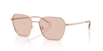 แว่นกันแดด Armani Exchange AX2062S-610373 Shiny Rose Gold Light Brown แว่นกันแดด Armani Exchange AX2062S-610373 สีทองชมพูประกาย มุมเฉียงสามส่วนสี่