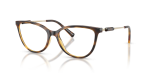 Armani Exchange AX3128F-8213 8213 แว่นสายตาทรงตาแมวสี Shiny Havana สำหรับผู้หญิง