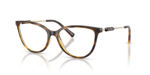 Armani Exchange AX3128F-8213 8213 แว่นสายตาทรงตาแมวสี Shiny Havana สำหรับผู้หญิง