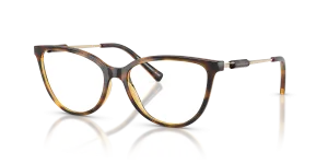 Armani Exchange AX3128F-8213 8213 แว่นสายตาทรงตาแมวสี Shiny Havana สำหรับผู้หญิง