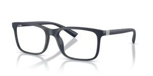 แว่นสายตา Armani Exchange AX3143U-8181 มุมเฉียง สีน้ำเงินด้าน สำหรับผู้ชาย