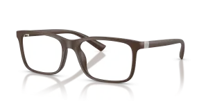 แว่นสายตา Armani Exchange AX3143U-8412 มุมเฉียง สีน้ำตาลด้าน สำหรับผู้ชาย