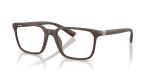 กรอบแว่นสายตา Armani Exchange AX3144U-8412 Matte Brown แว่นสายตา Armani Exchange AX3144U-8412 มุมเฉียง สีน้ำตาลด้าน สำหรับผู้ชาย