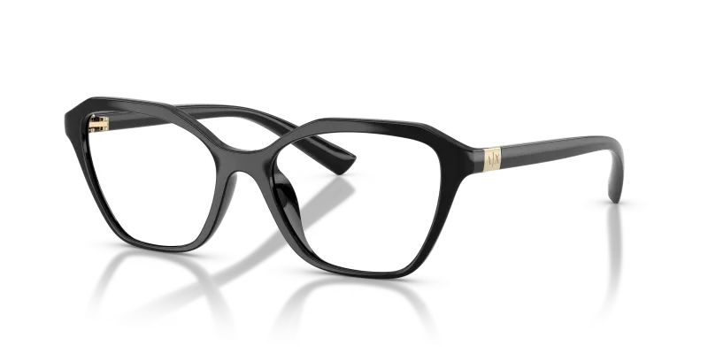 แว่นสายตา Armani Exchange AX3145U-8158 มุมเฉียง สีดำประกาย สำหรับผู้หญิง
