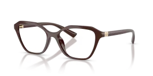 แว่นสายตา Armani Exchange AX3145U-8414 มุมเฉียง สีน้ำตาลประกาย สำหรับผู้หญิง