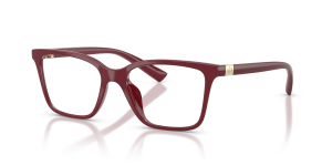 แว่นสายตา Armani Exchange AX3146U-8387 มุมเฉียง สีบอร์โดประกาย สำหรับผู้หญิง