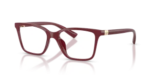 แว่นสายตา Armani Exchange AX3146U-8387 มุมเฉียง สีบอร์โดประกาย สำหรับผู้หญิง