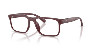 แว่นสายตา Armani Exchange AX3147U-8413 มุมเฉียง สีเบอร์กันดีด้าน สำหรับผู้ชาย