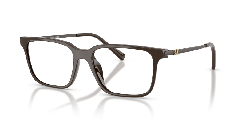 แว่นสายตา Armani Exchange AX3149U-8422 มุมเฉียง สีน้ำตาลประกาย สำหรับผู้หญิง