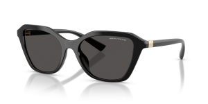 แว่นกันแดด Armani Exchange AX4173SU-815887 มุมเฉียง สีดำประกาย สำหรับผู้หญิง