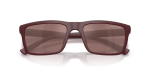 แว่นกันแดด Armani Exchange AX4174SU-84136G Matte Burgundy Brown Mirror แว่นกันแดด Armani Exchange AX4174SU-84136G close-up ด้านหน้า