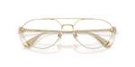 กรอบแว่นสายตา Burberry BE1404-1109 Light Gold แว่นสายตา Burberry BE1404-1109 close-up ด้านหน้า