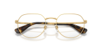 กรอบแว่นสายตา Burberry BE1405-1017 Gold แว่นสายตา Burberry BE1405-1017 close-up ด้านหน้า