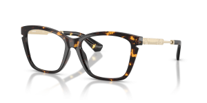 แว่นสายตา Burberry BE2427U-4106 มุมเฉียง สีฮาวานาเหลือง สำหรับผู้หญิง