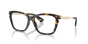 แว่นสายตา Burberry BE2427U-4106 มุมเฉียง สีฮาวานาเหลือง สำหรับผู้หญิง