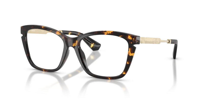 แว่นสายตา Burberry BE2427U-4106 มุมเฉียง สีฮาวานาเหลือง สำหรับผู้หญิง